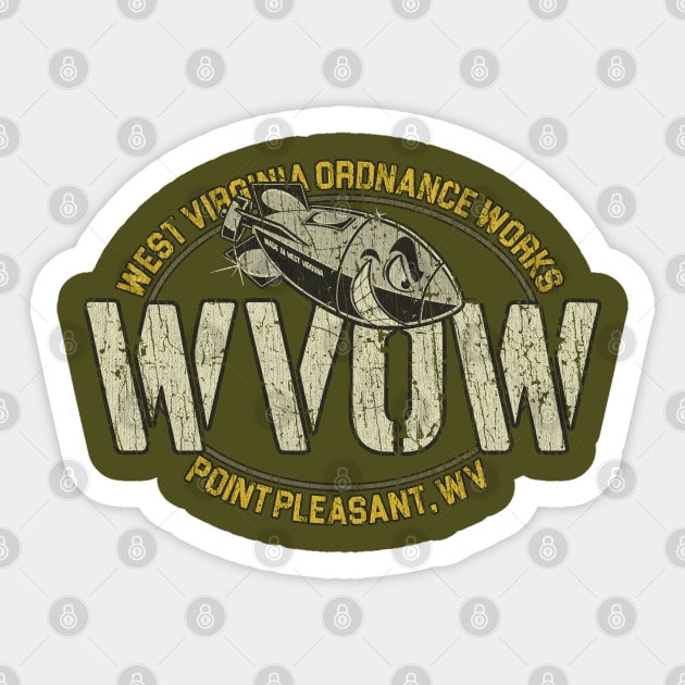 West Virginia Ordnance Works 1942 Sticker by JCD666